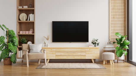 tv-cabinet-white-wall-living-room-with-armchair-minimal-design-3d-rendering