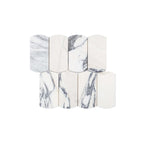 Marble Mosaic Arco 75x145mm Honed Arabescato