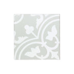 Pattern Tile 200x200 Matt Grey 211514 Encaustic Look Pressed