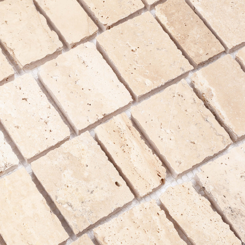 Marble Mosaic Scarpa Varies Honed Travertine