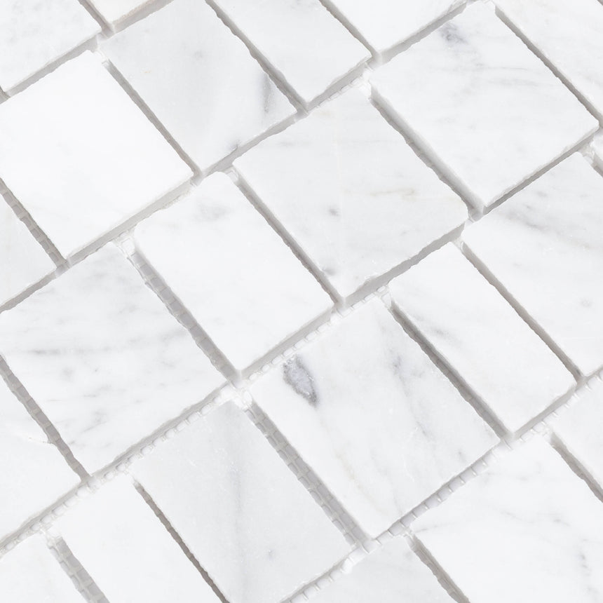 Marble Mosaic Scarpa Varies Honed Carrara