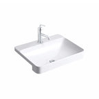 Forefront Rectangular Semi-Recessed Basin