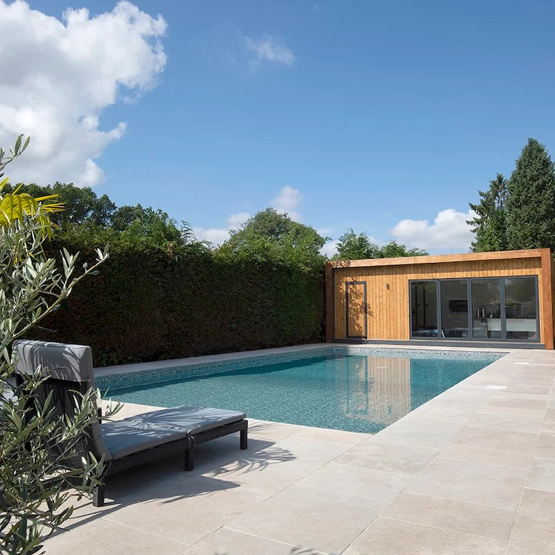 Avani Limestone natural stone surface and installation by Tilemall
