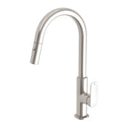 Phoenix Nuage Pull Out Sink Mixer 200mm Brushed Nickel - Lead Free
