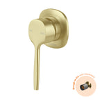 Phoenix Vask SwitchMix Shower / Wall Mixer Brushed Gold (Fit-Off Kit Only) - Lead Free