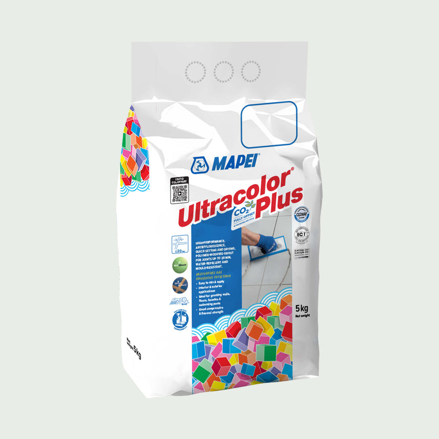 Mapei Grout Ultra Color Plus Alu 103 5kg Moon White Grout Mapei Default Title