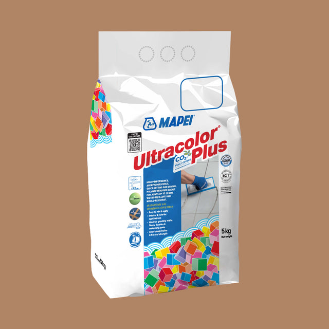 Mapei Grout Ultra Color Plus Alu 142 5kg Brown Grout Mapei Default Title
