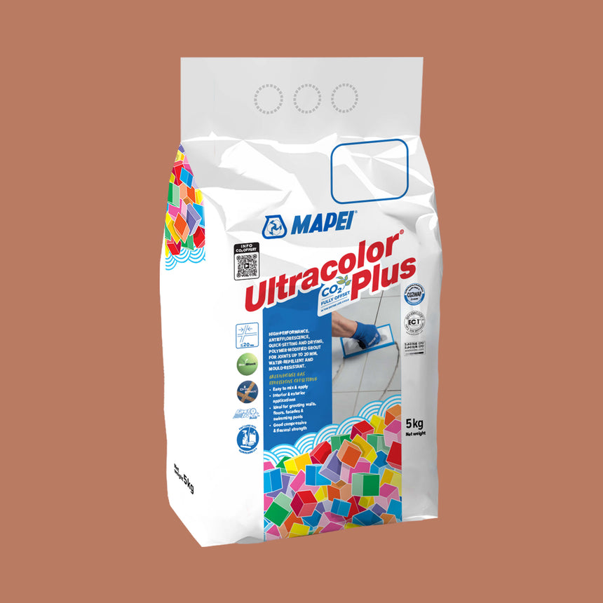 Mapei Grout Ultra Color Plus Alu 145 5kg Terra di Siena Grout Mapei Default Title