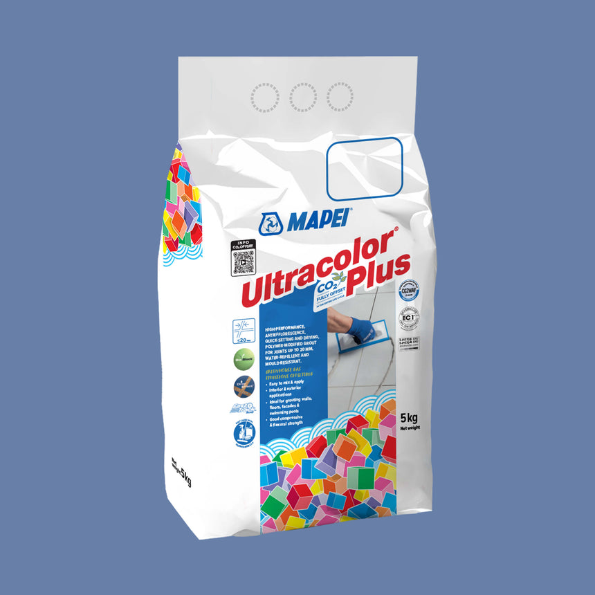 Mapei Grout Ultra Color Plus Alu 172 5kg Space Blue Grout Mapei Default Title