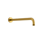 Wall Mount Shower Arm Brushed Brass