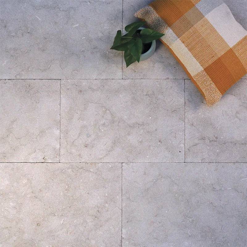 Sirka Limestone natural stone surface and installation by Tilemall