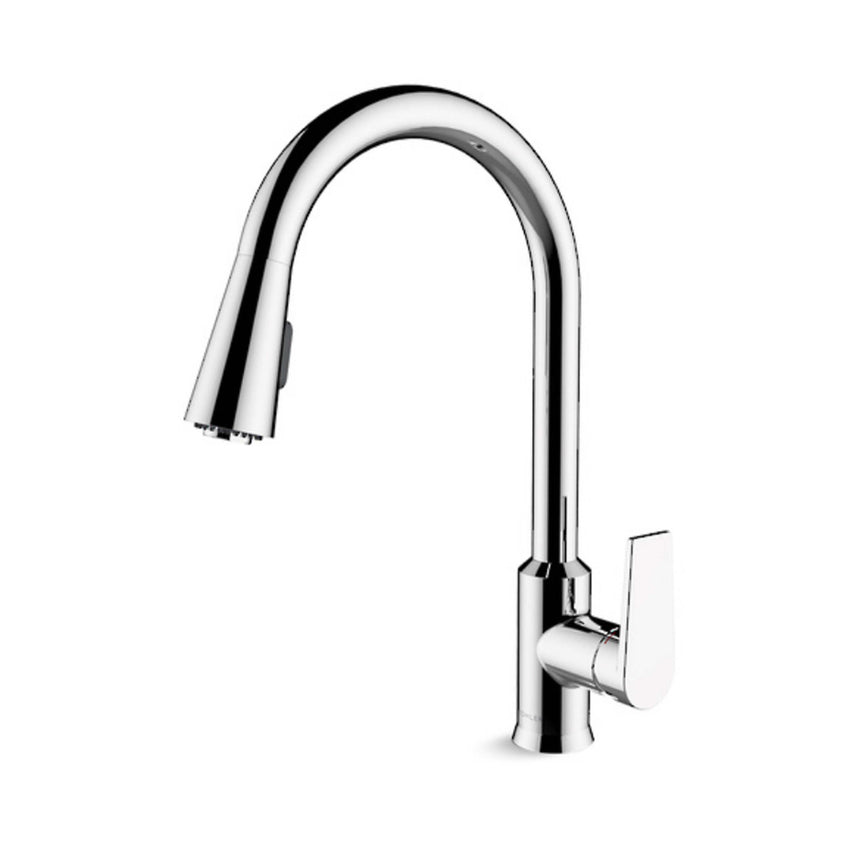Taut Pull Out Spray Kitchen Mixer Chrome Tapware Kohler Default Title