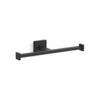 Square Double Toilet Tissue Holder Matte Black
