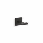 Square Robe Hook Matte Black
