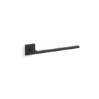 Square Towel Arm Matte Black