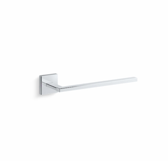 Square Towel Arm Polished Chrome Bathroom Accessories Kohler Default Title
