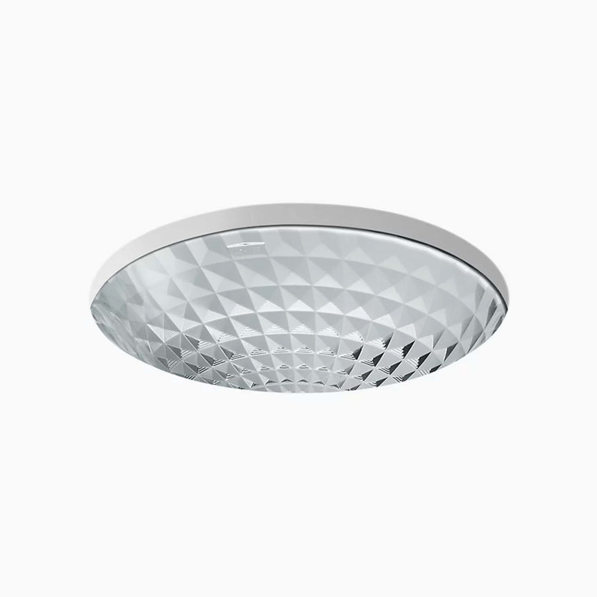 Kallos Spun Glass UnderCounter Basin Bathroom Basin Kohler