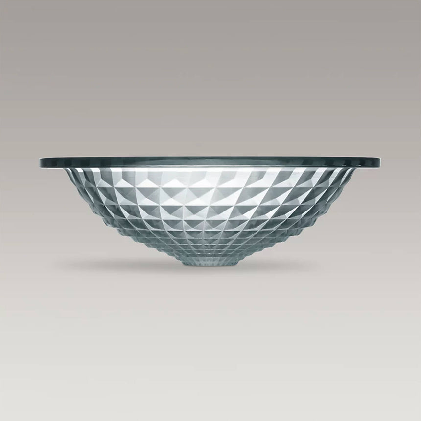 Kallos Spun Glass UnderCounter Basin Bathroom Basin Kohler