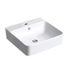Forefront Wall Hung Basin with 1 tap hole