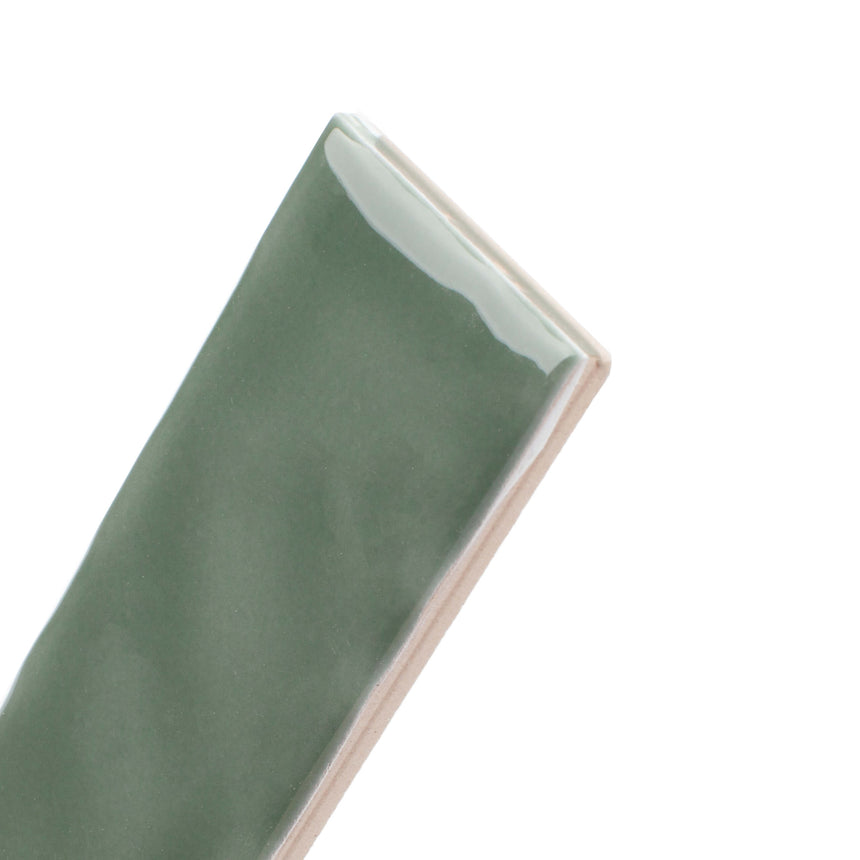 Ceramics Wave Tile 50x200 Gloss Jade Green Subway Tilemall