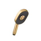 Statement Oblong Handshower Brushed Brass