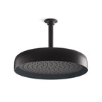 Statement Round Rainhead Matte Black