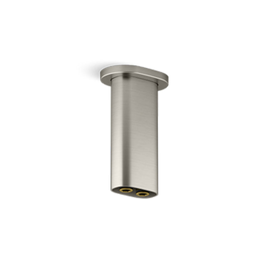 Statement Dual Function Ceiling Mount Rainhead Arm 127mm Brushed Nickel Shower Kohler Default Title