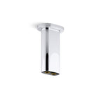 Statement Dual Function Ceiling Mount Rainhead Arm 127mm Polish Chrome