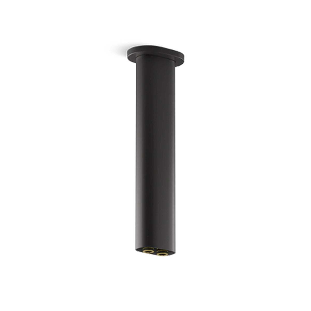 Kohler Statement matte black ceiling mount rainhead arm 254mm by Tilemall