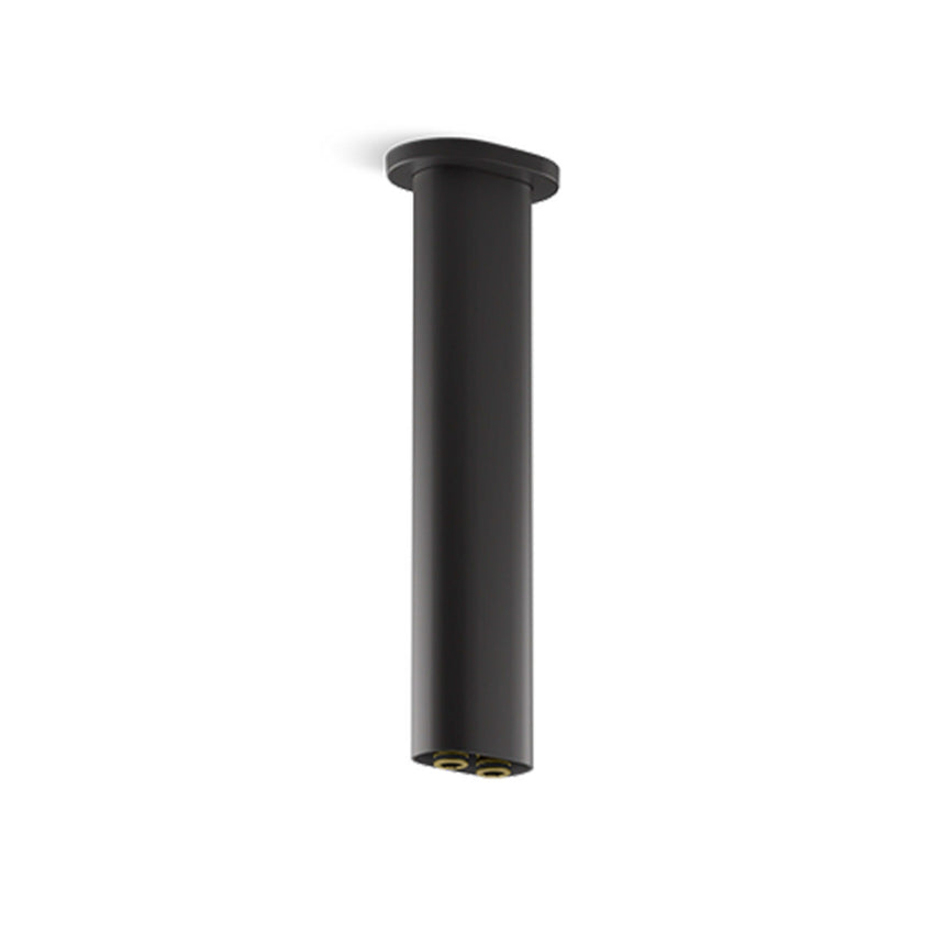 Statement Dual Function Ceiling Mount Rainhead Arm 254mm Matte Black Shower Kohler Default Title