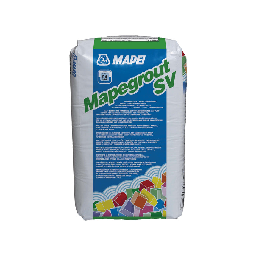 Mapei Mapegrout SV 25kg concrete repair and structural grouting powder by Tilemall
