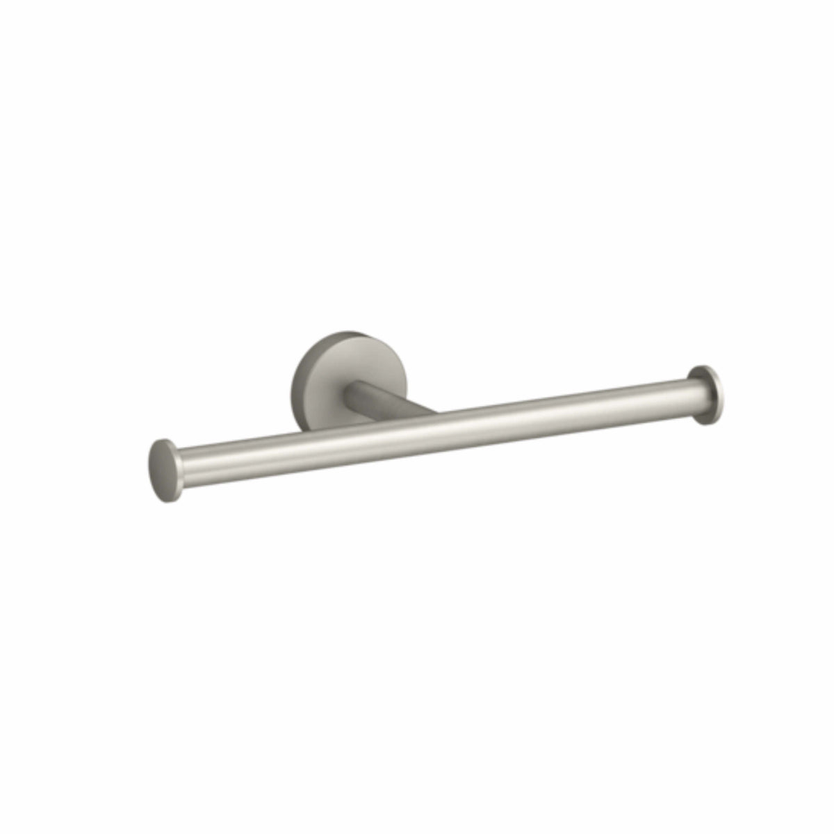 Kohler Elate double toilet roll holder brushed nickel by Tilemall