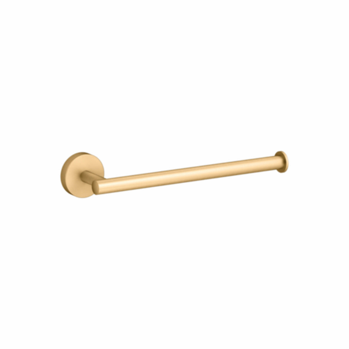 Kohler Elate towel arm 232mm in brushed brass finish by Tilemall