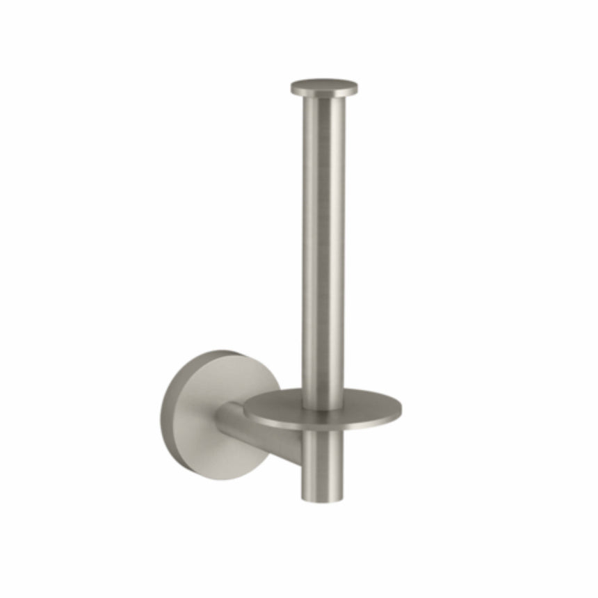 Elate Vertical Toilet Roll Holder Brushed Nickel Bathroom Accessories Kohler Default Title