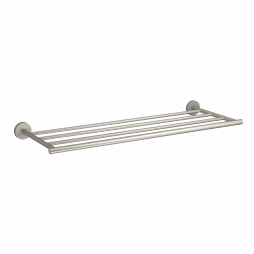 Elate Towel Rack Brushed Nickel Bathroom Accessories Kohler Default Title