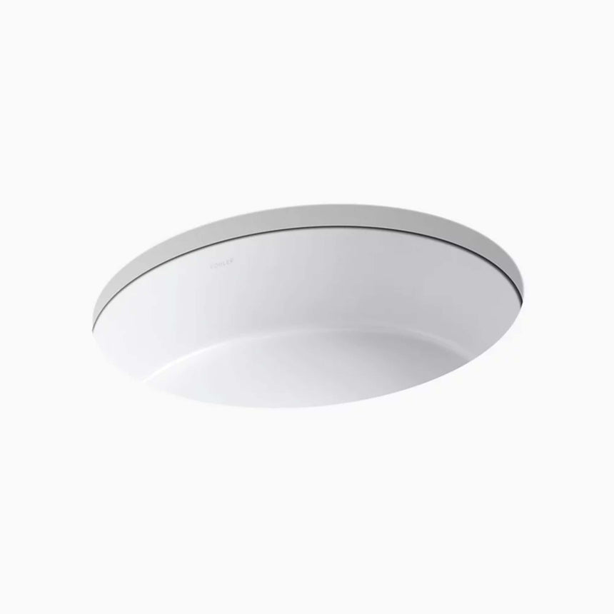 Verticyl Oval Undercounter Basin 406mm Bathroom Basin Kohler Default Title