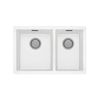 Phoenix 5000 Series 1-3/4 L/H Bowl Under / Over Sink Matte White