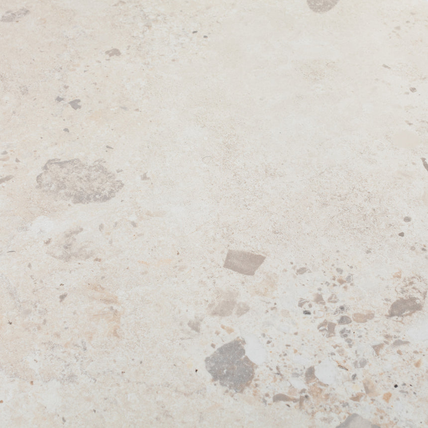 Rockies 600x600 Surface Tec Flora White Terrazzo Look Rectified