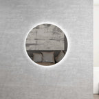 Bondi Led Mirror 800mm Round Frameless Mirror