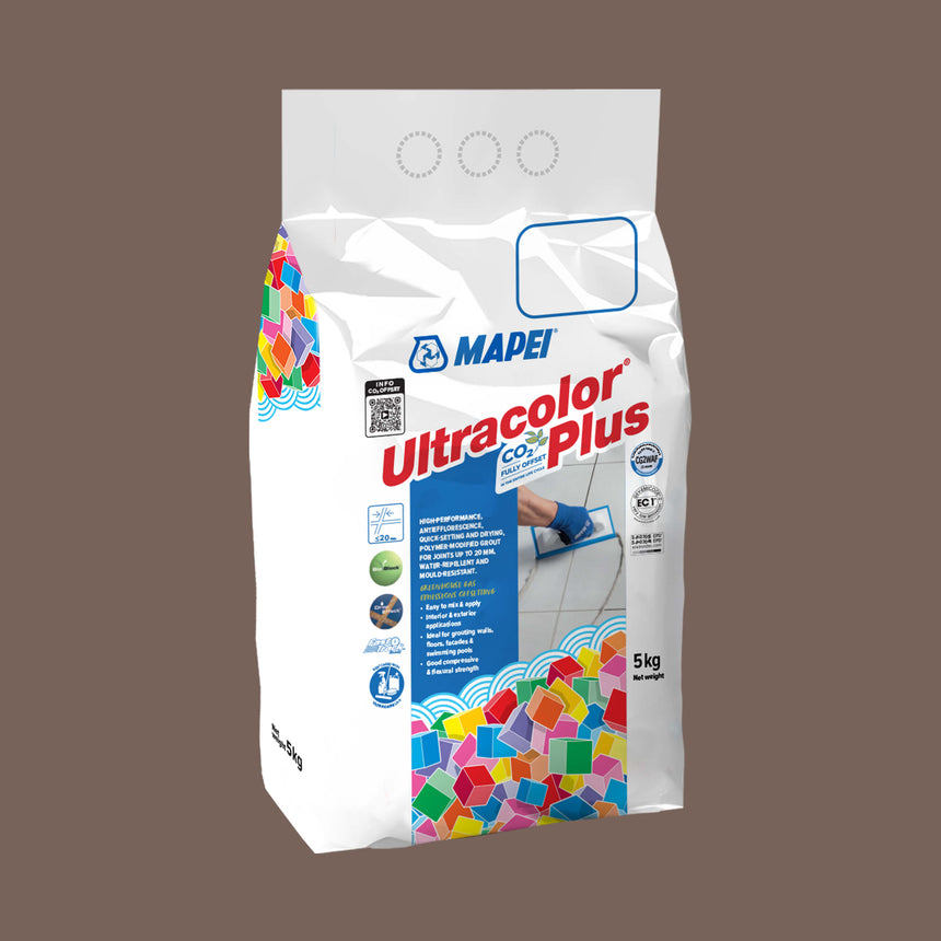 Mapei Grout Ultra Color Plus Alu 136 5kg Mud Grout Mapei Default Title