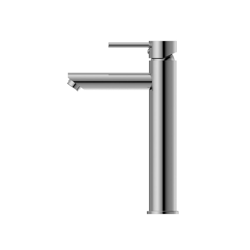 Nero Dolce Tall Basin Mixer Chrome NR250804CH Tapware Nero