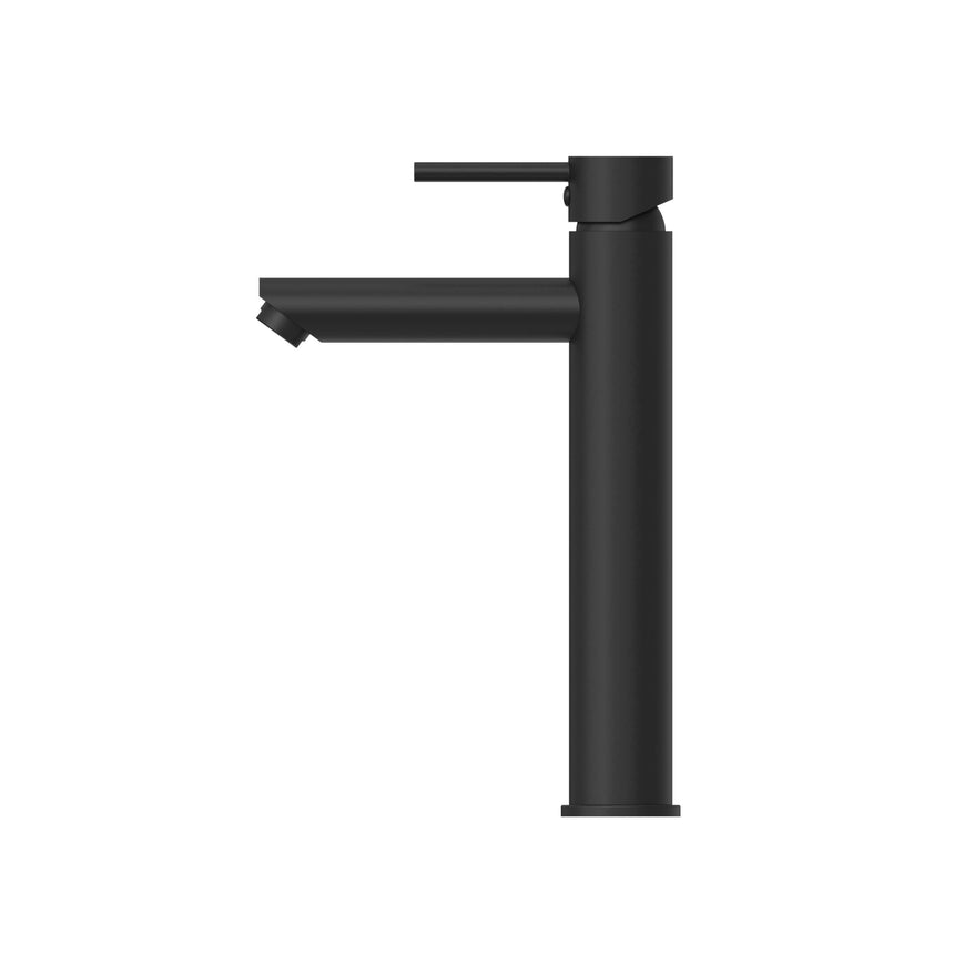 Nero Dolce Tall Basin Mixer Matte Black Tapware Nero