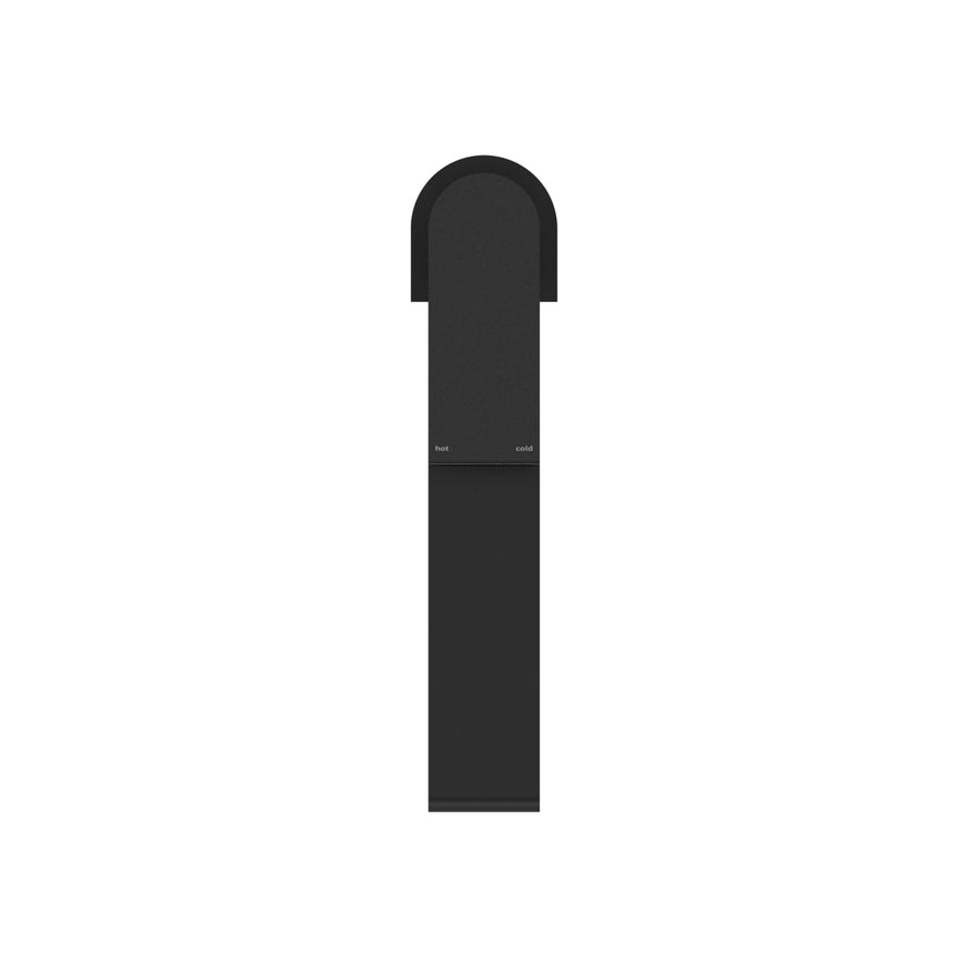 Nero Bianca Tall Basin Mixer Matte Black Tapware Nero