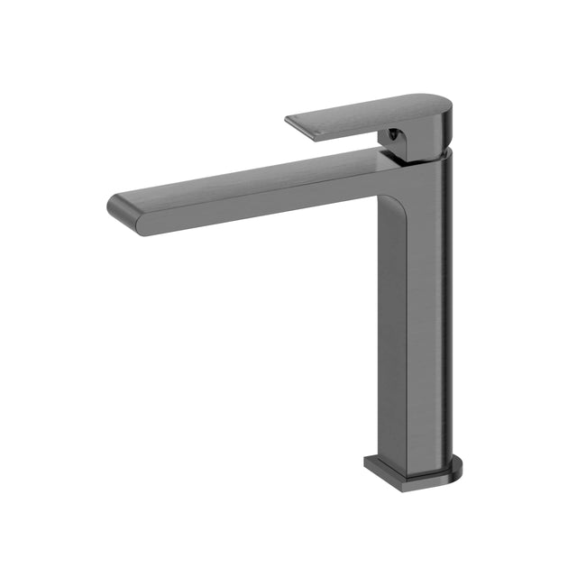 Nero Bianca Mid Tall Basin Mixer Gun Metal Tapware Nero Default Title