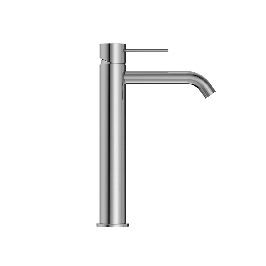 Nero Mecca Tall Basin Mixer Chrome Tapware Nero