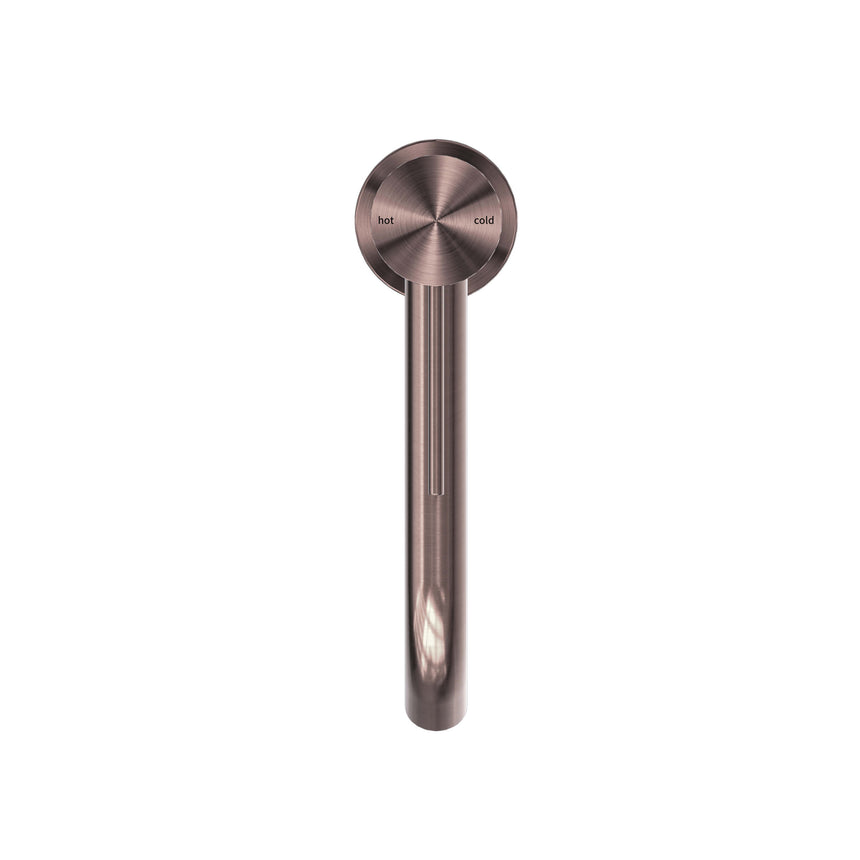 Nero Mecca Tall Basin Mixer Brushed Bronze Tapware Nero