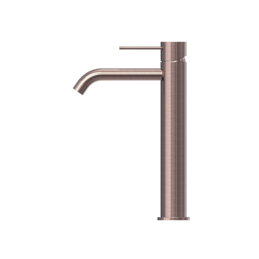 Nero Mecca Tall Basin Mixer Brushed Bronze Tapware Nero