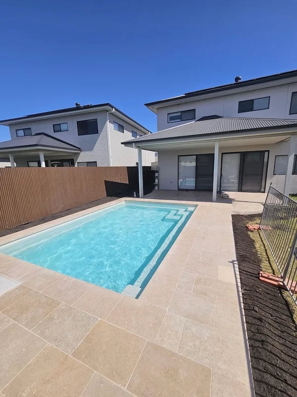 Avani Limestone natural stone surface and installation by Tilemall