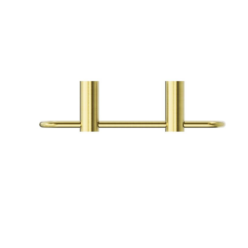 Nero New Mecca Towel Ring Brushed Yellow Gold Bathroom Accessories Nero
