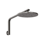 Phoenix Oxley High-Rise Shower Arm & Rose - 4 Star Brushed Carbon